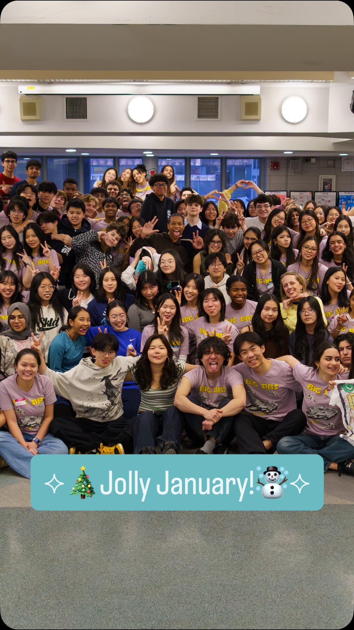 Last Friday, Big Sibs and Little Sibs had a lot of fun at the ⟡🎄Jolly January!☃️⟡ event‼️

We playe...